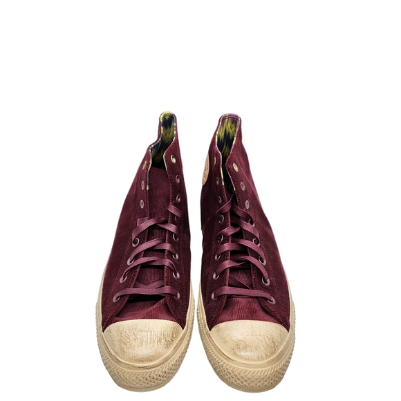 Converse x Wonka Men's Chuck Taylor All Star Bordeaux Corduroy Shoes - 13 - Picture 4 of 10